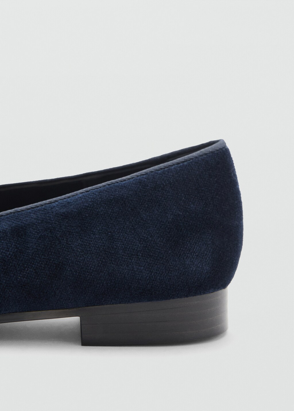 Velvet loafers - Blue