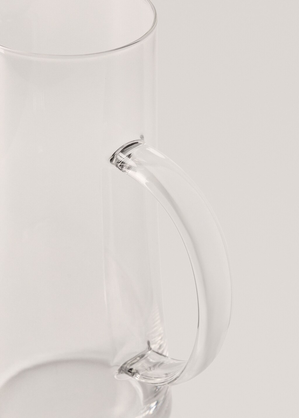 Borosilicate jug - Ice Grey