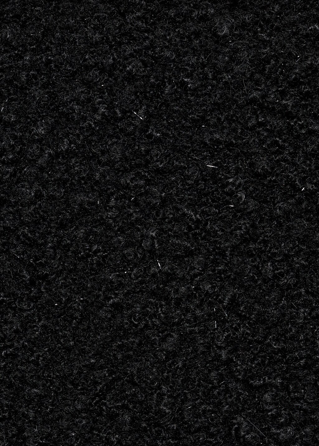 Bouclé mini-skirt - Black