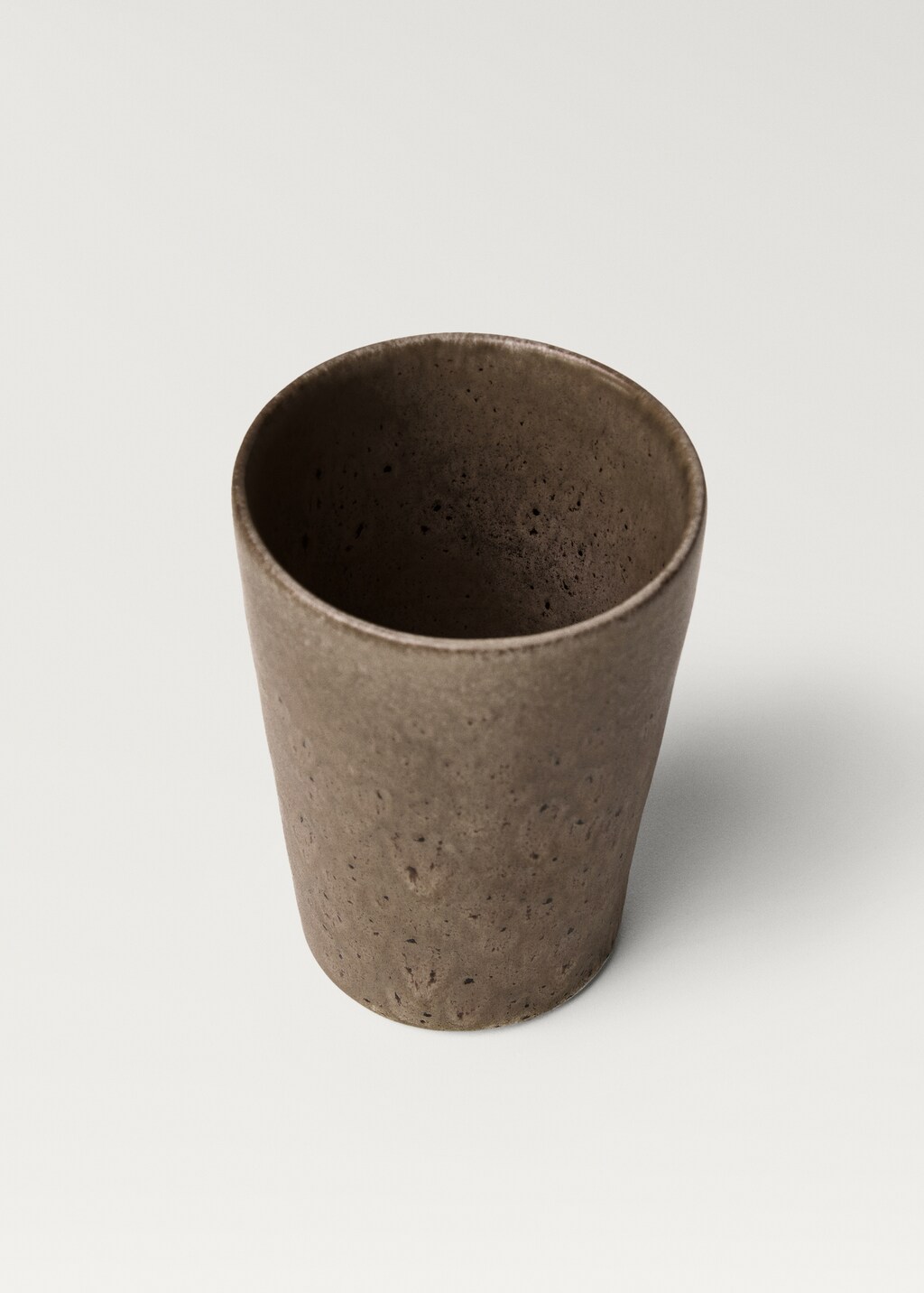 Brush holder tierra - Light/Pastel Brown