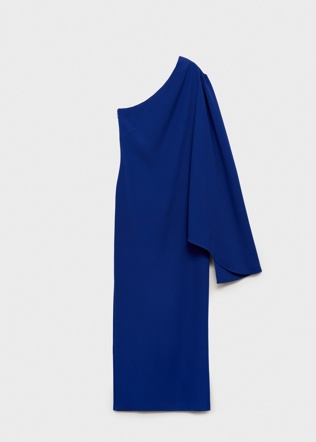 Long flared sleeve dress - Blue