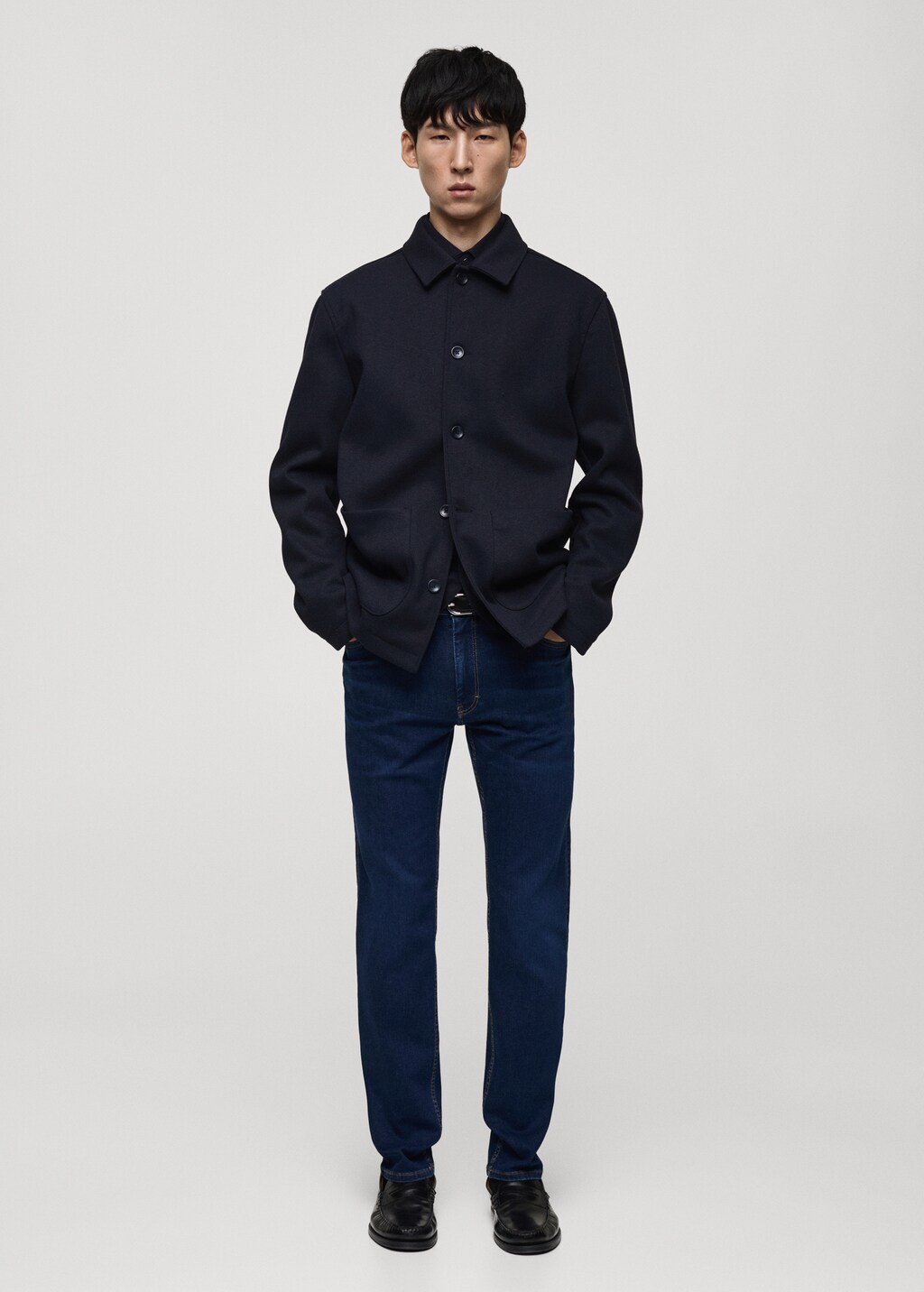 Slim fit Ultra Soft Touch Patrick jeans - Deep Dark Blue