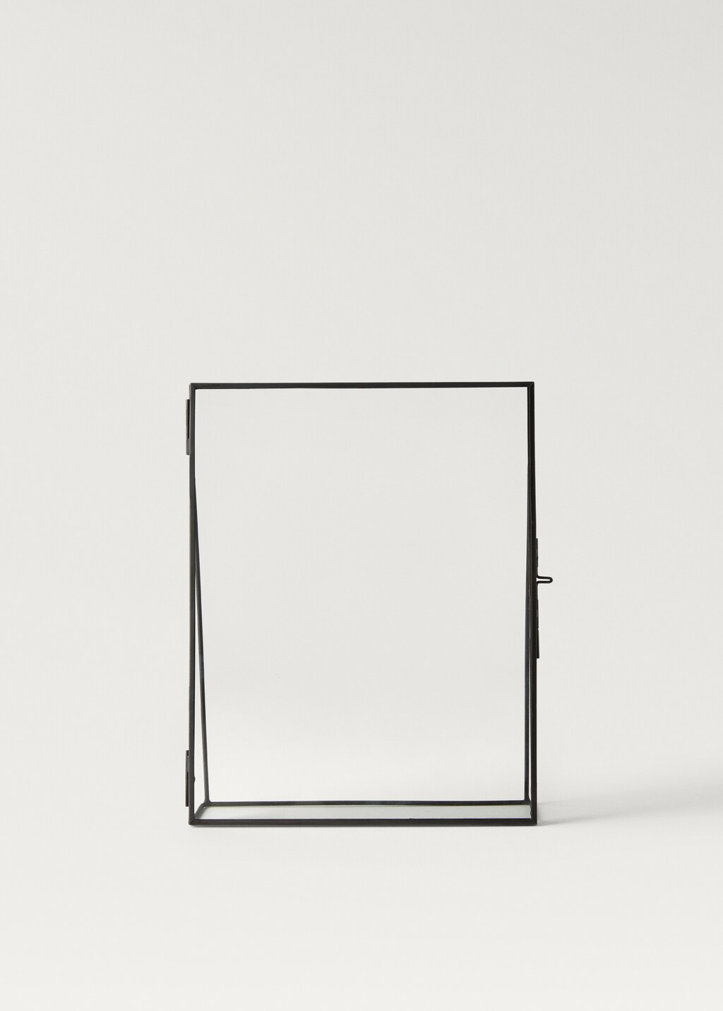 Metal frame large triangular foot - Black