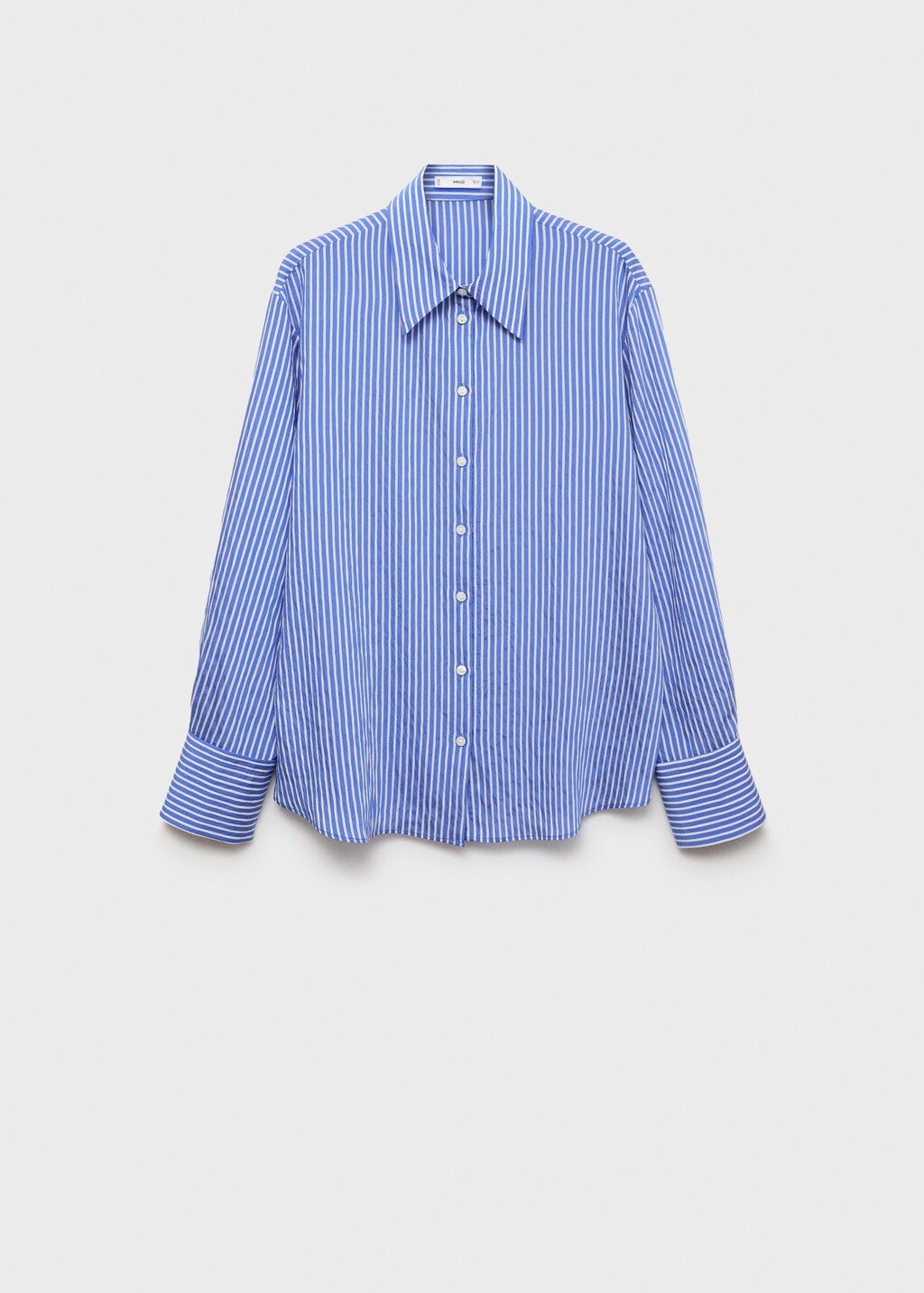Striped straight shirt - Red