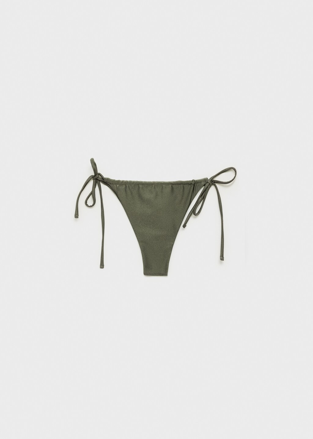 Bikini bottoms with bows - Khaki