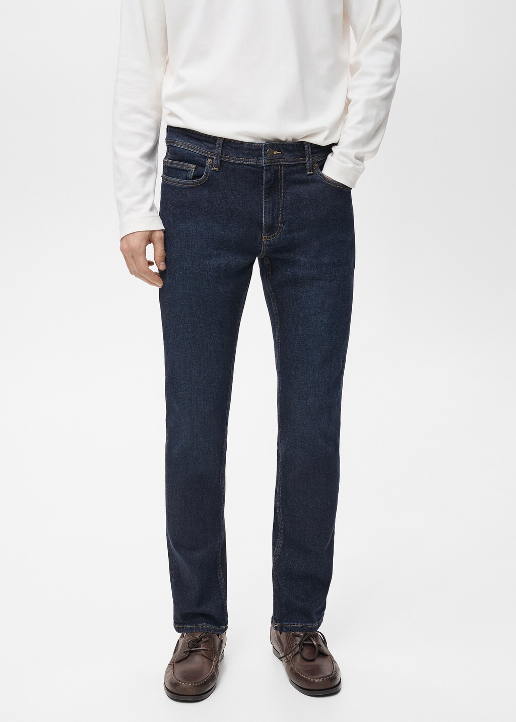 Slim fit black Jan jeans - Black denim