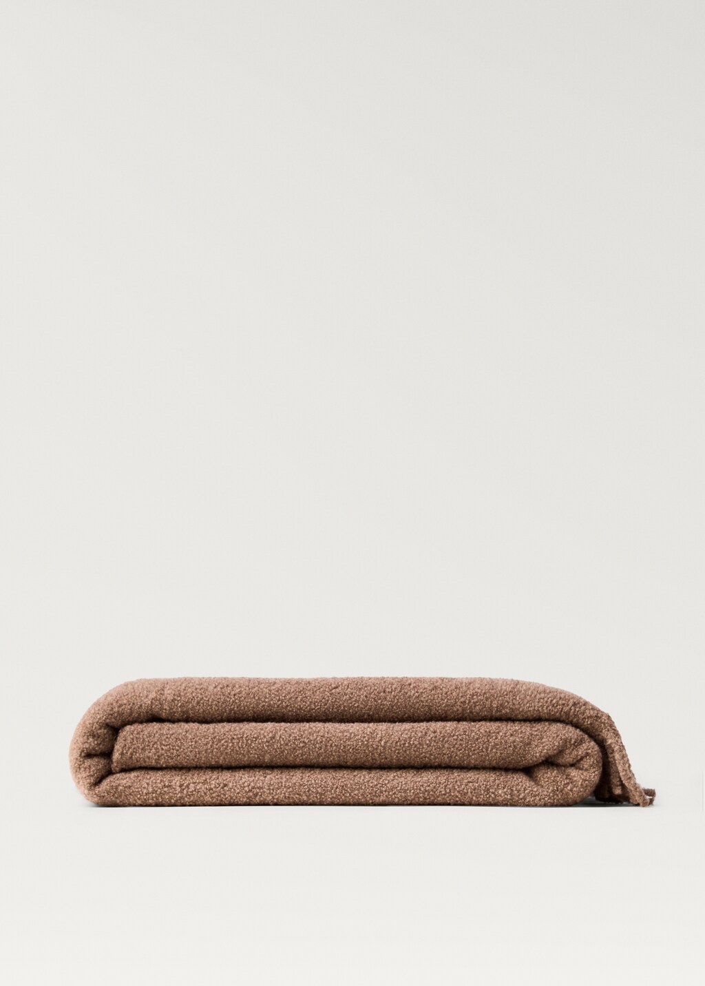 Blanket/plaid brenta - Medium Grey