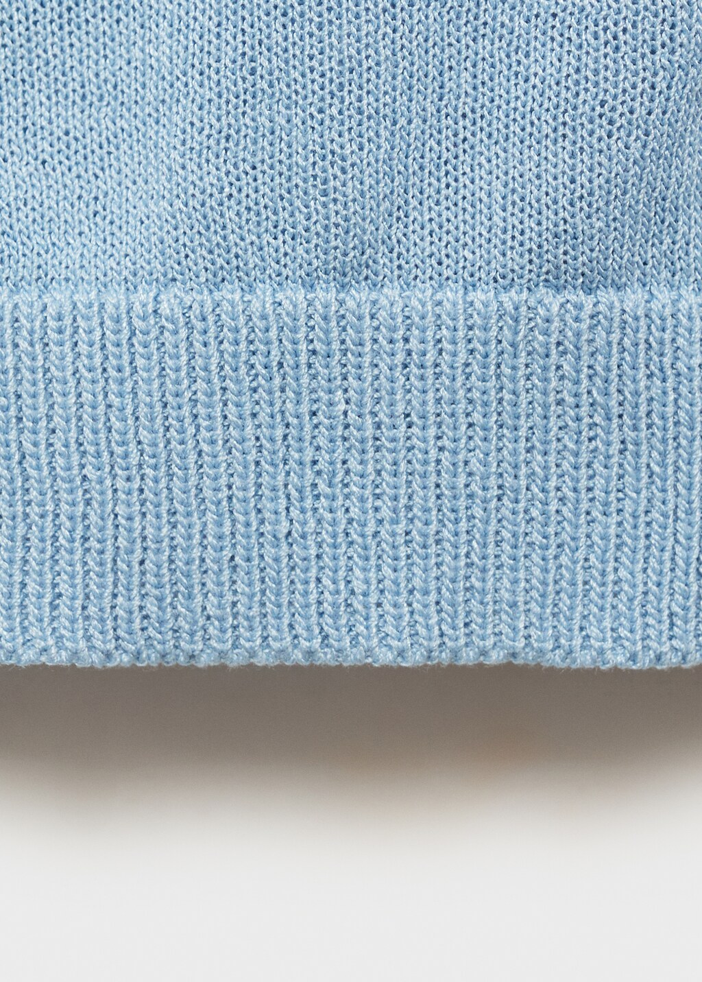 Asymmetric knit sweater - Off White