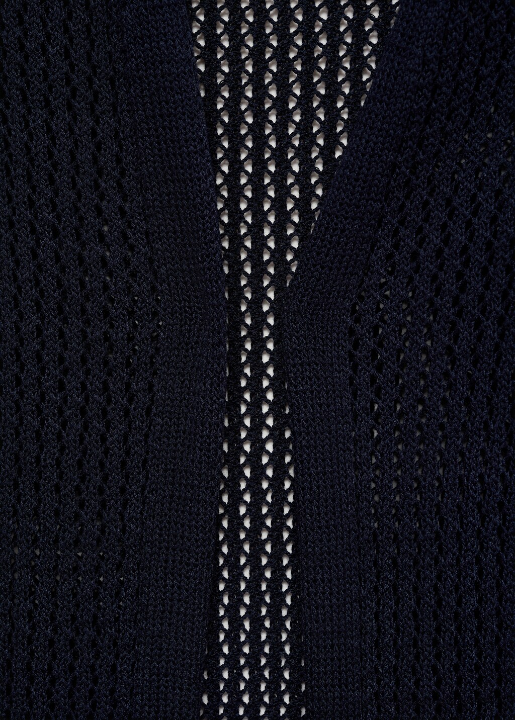 Long gilet - Dark Navy