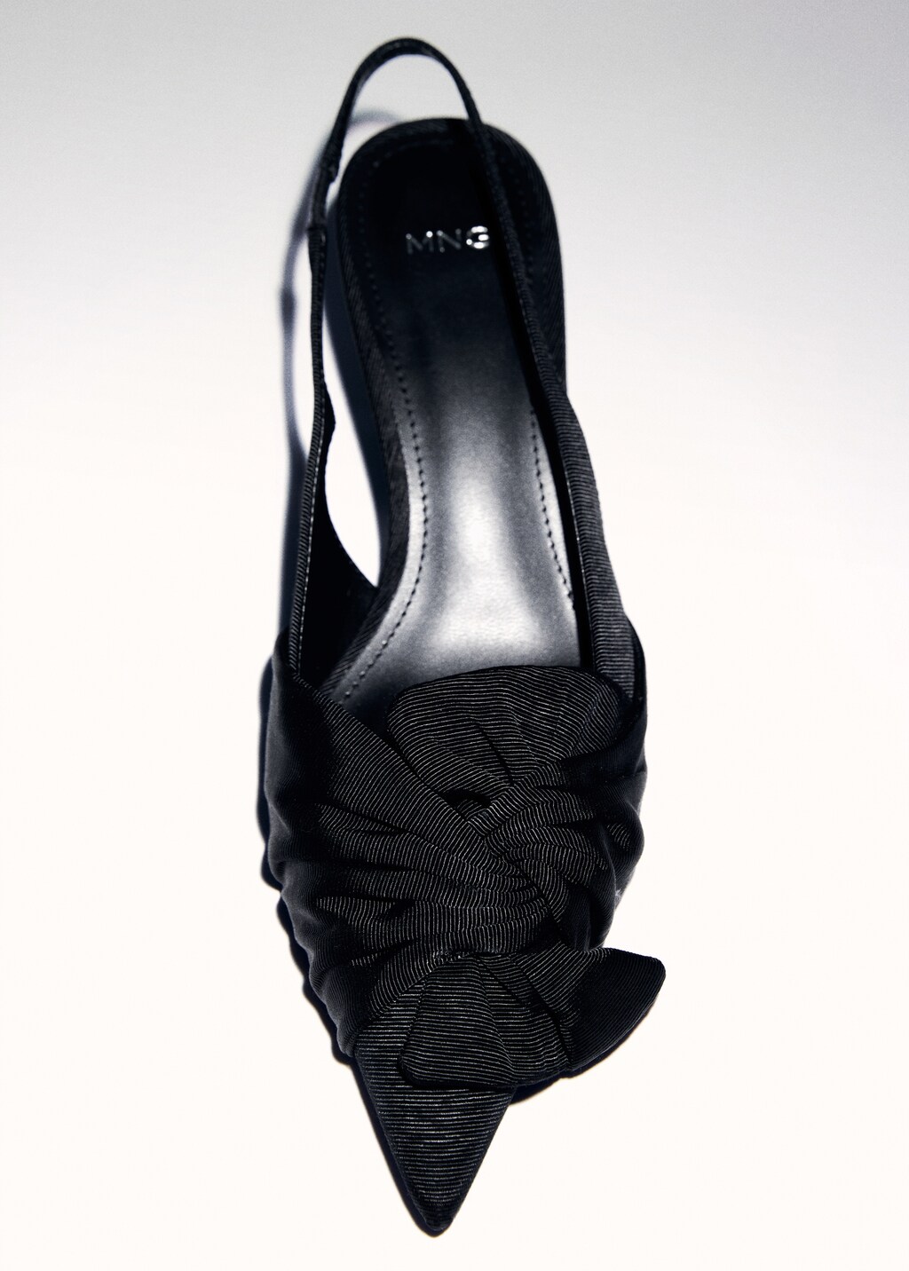 Knot heel shoes - Black