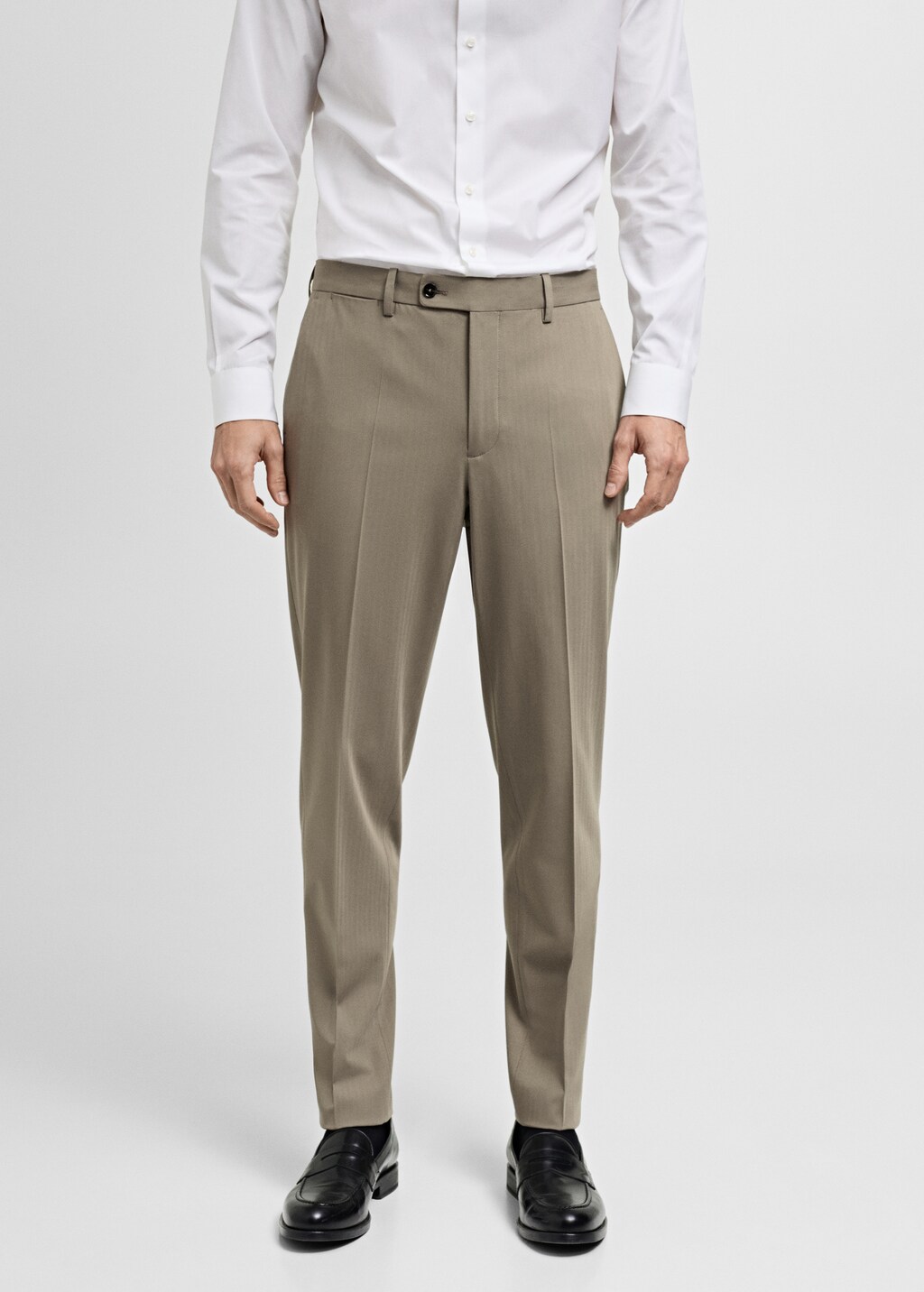 Monaco slim-fit suit trousers - Grey
