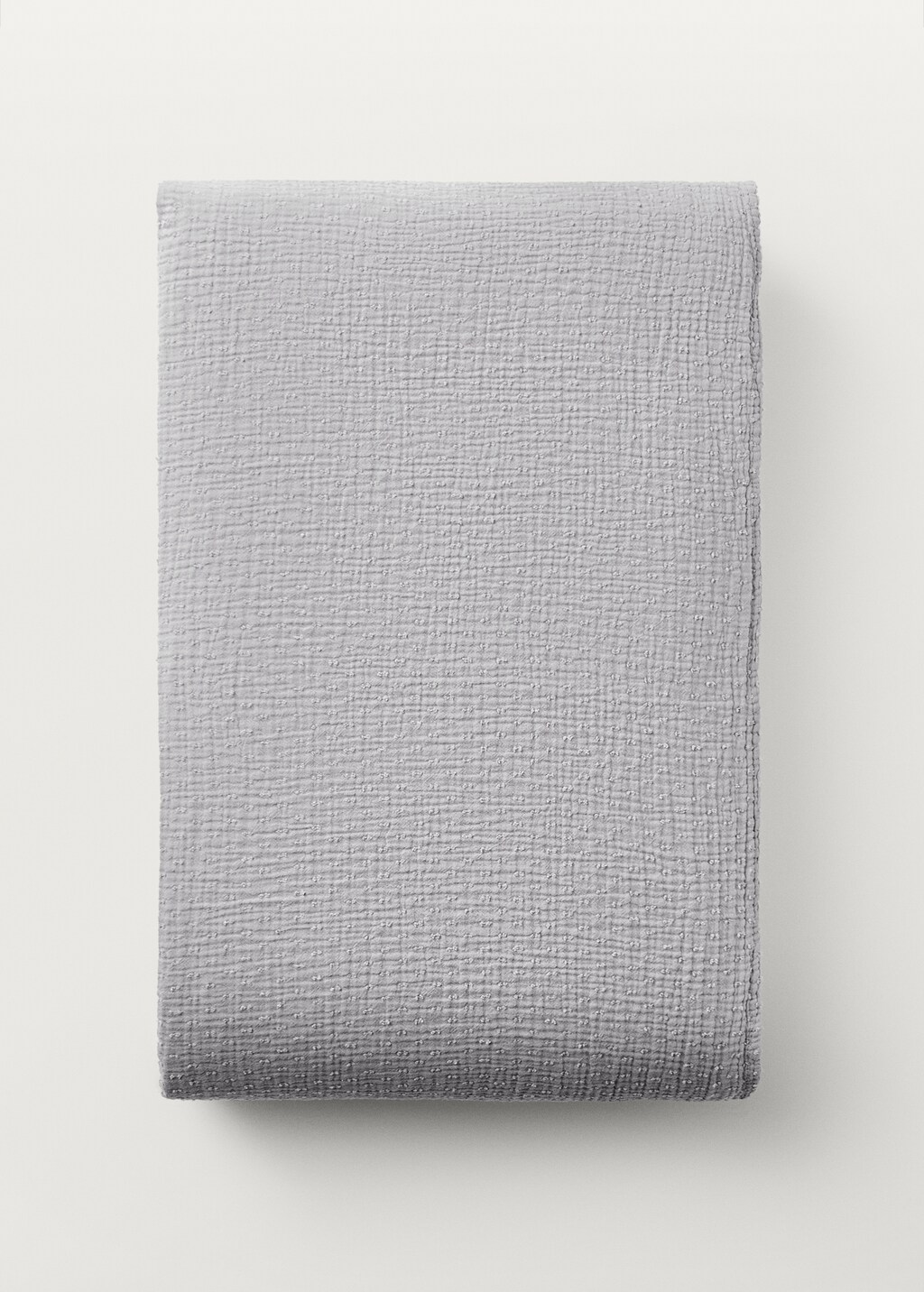 Plumeti cotton children's blanket - Light/Pastel Grey