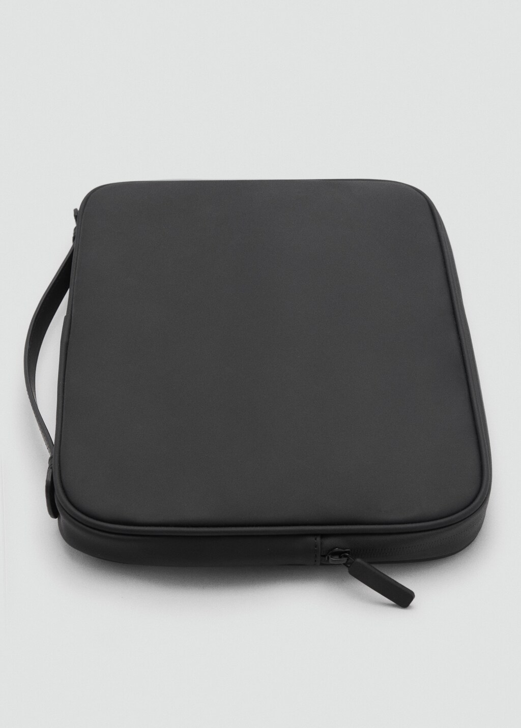 Rubberised laptop case - Black