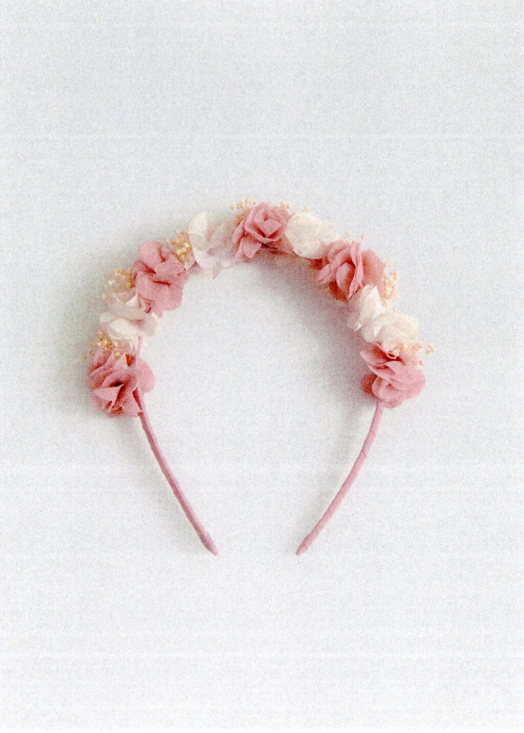 Flower hairband - Aqua Green