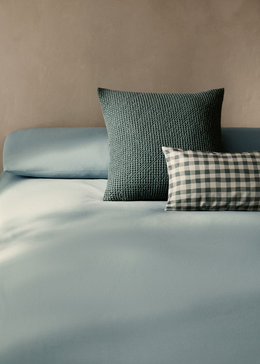 150/160cm washed cotton duvet cover - Light Pink