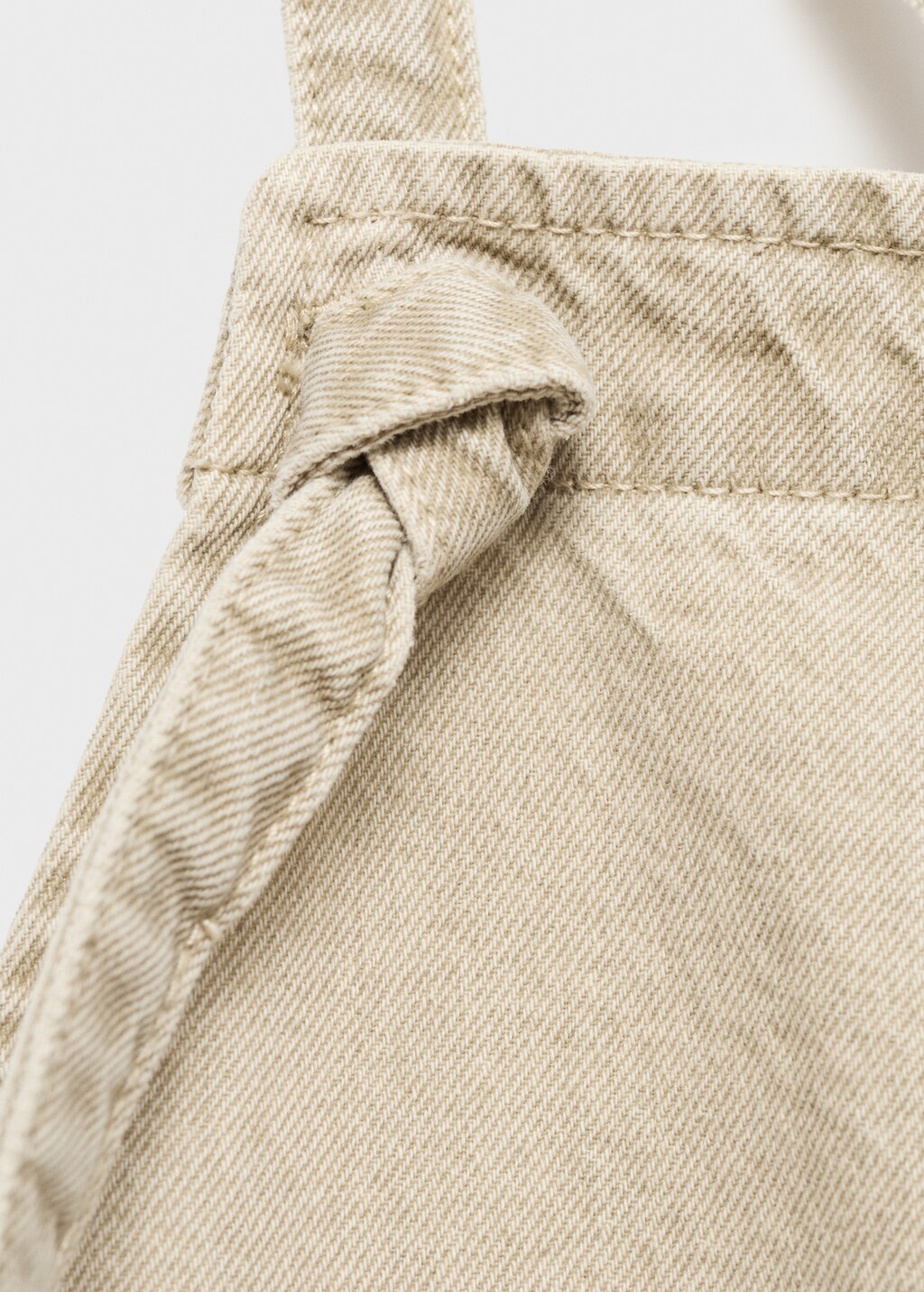 Maternity denim dungarees - Light/Pastel Grey