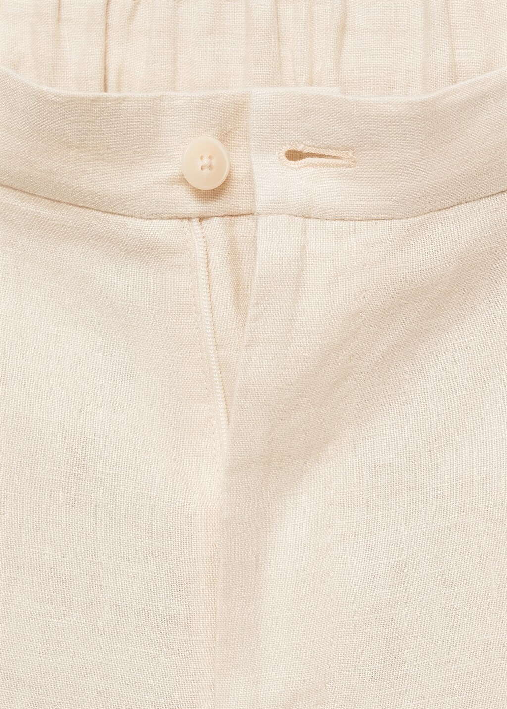 Salerno 100% linen slim fit suit trousers - Indigo Blue