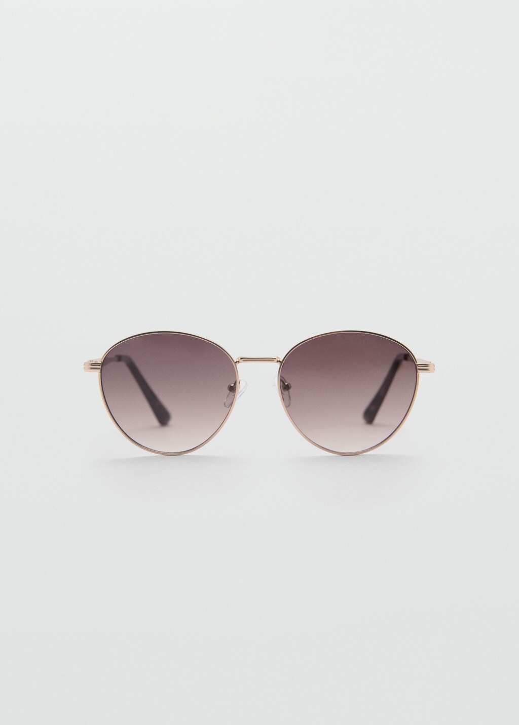 Metallic frame sunglasses - Gold