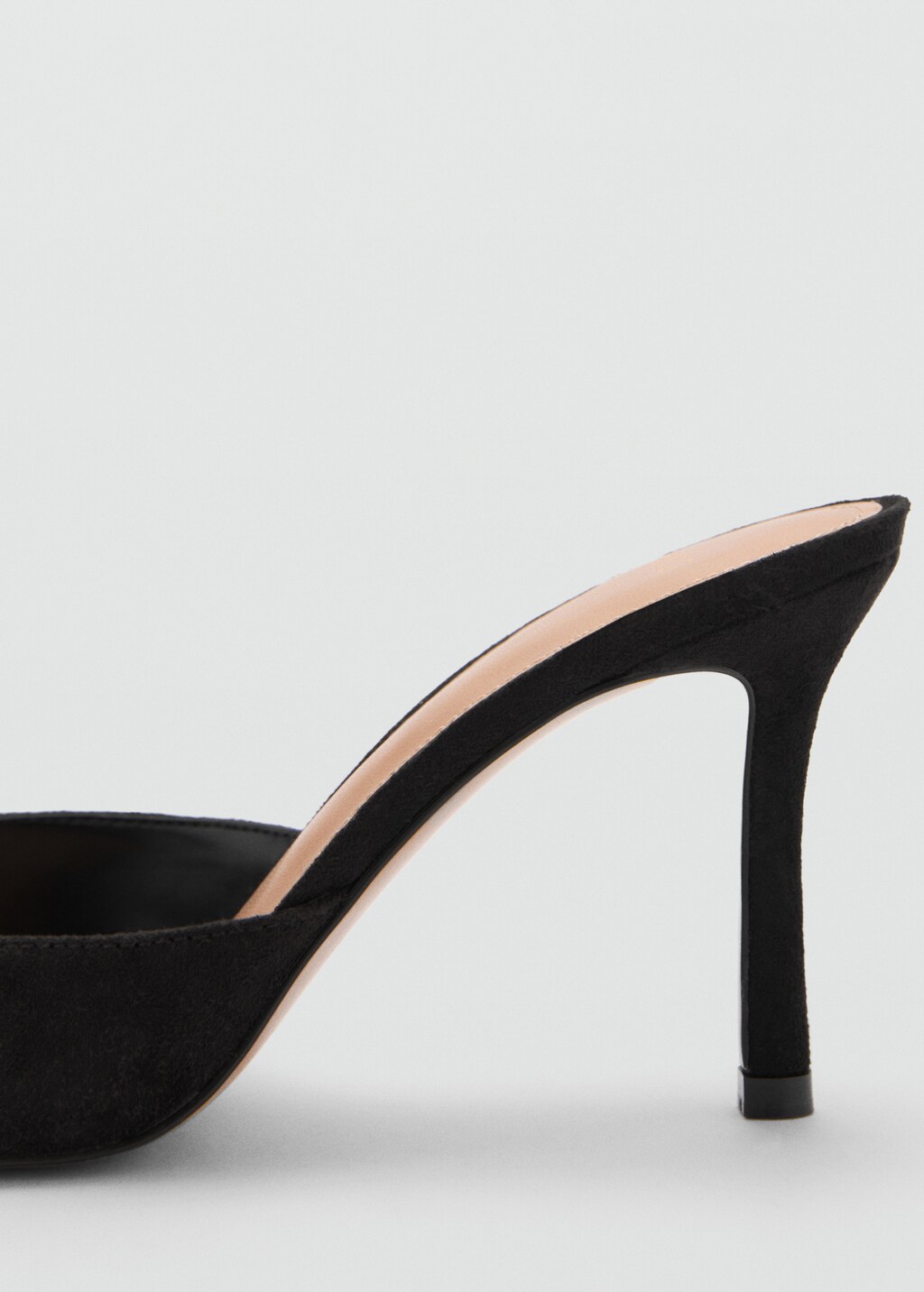 Open heel sandals - Black