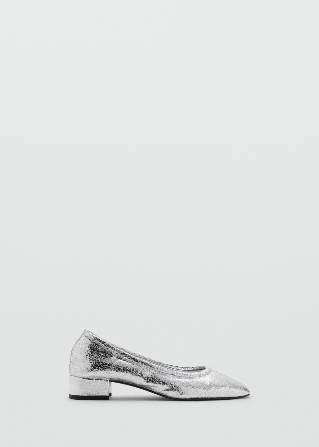 Cracked-heel shoes - Silver