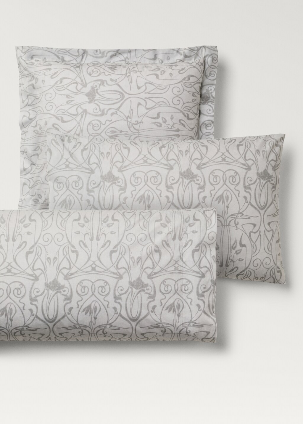 Set of pillow c medallon - Light/Pastel Grey