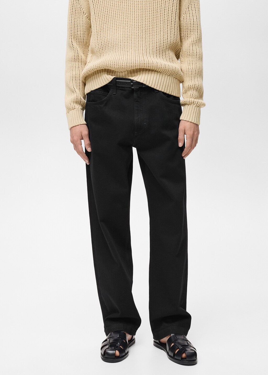 Loose-fit jeans - Bleach Blue