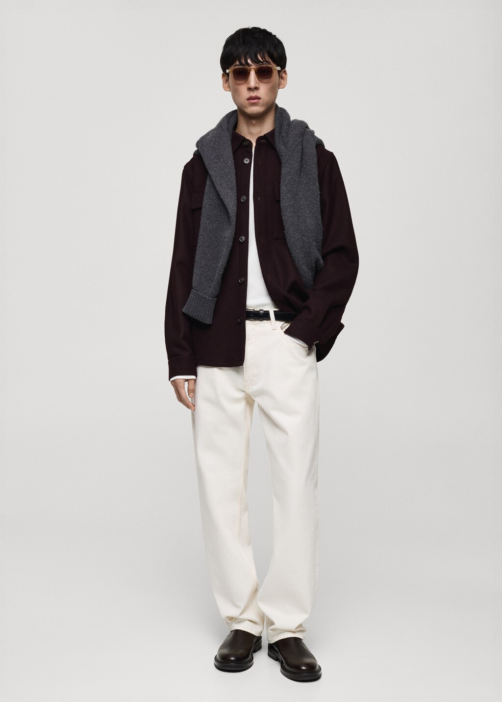 Moby straight-fit black jeans - Black denim