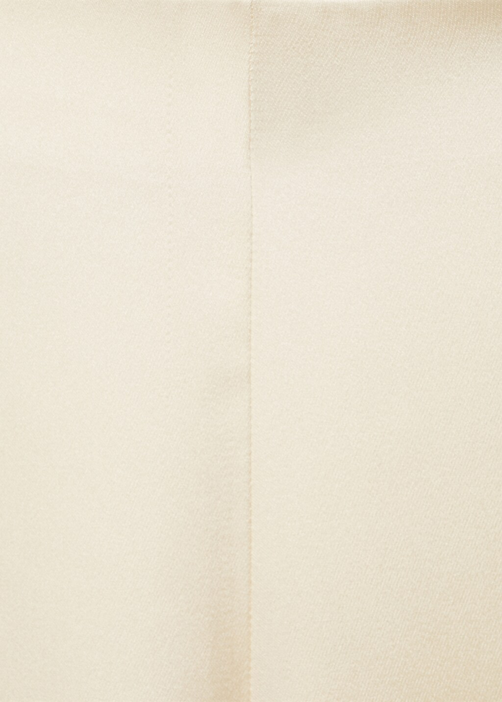 Satin straight-fit trousers - Black