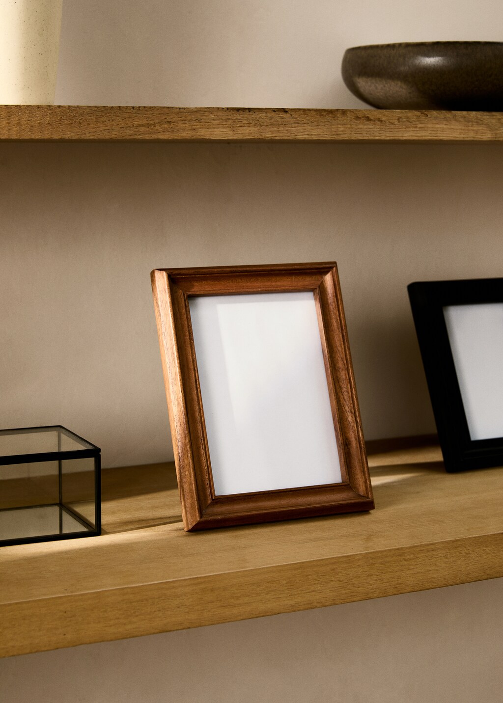 Small wooden frame - Black