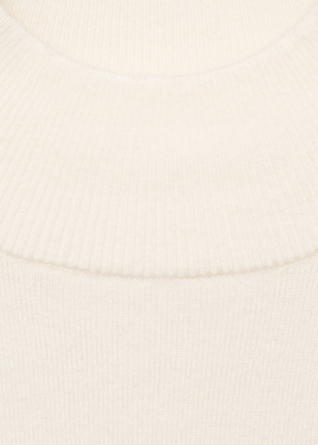 Perkins neck knitted sweater - Black