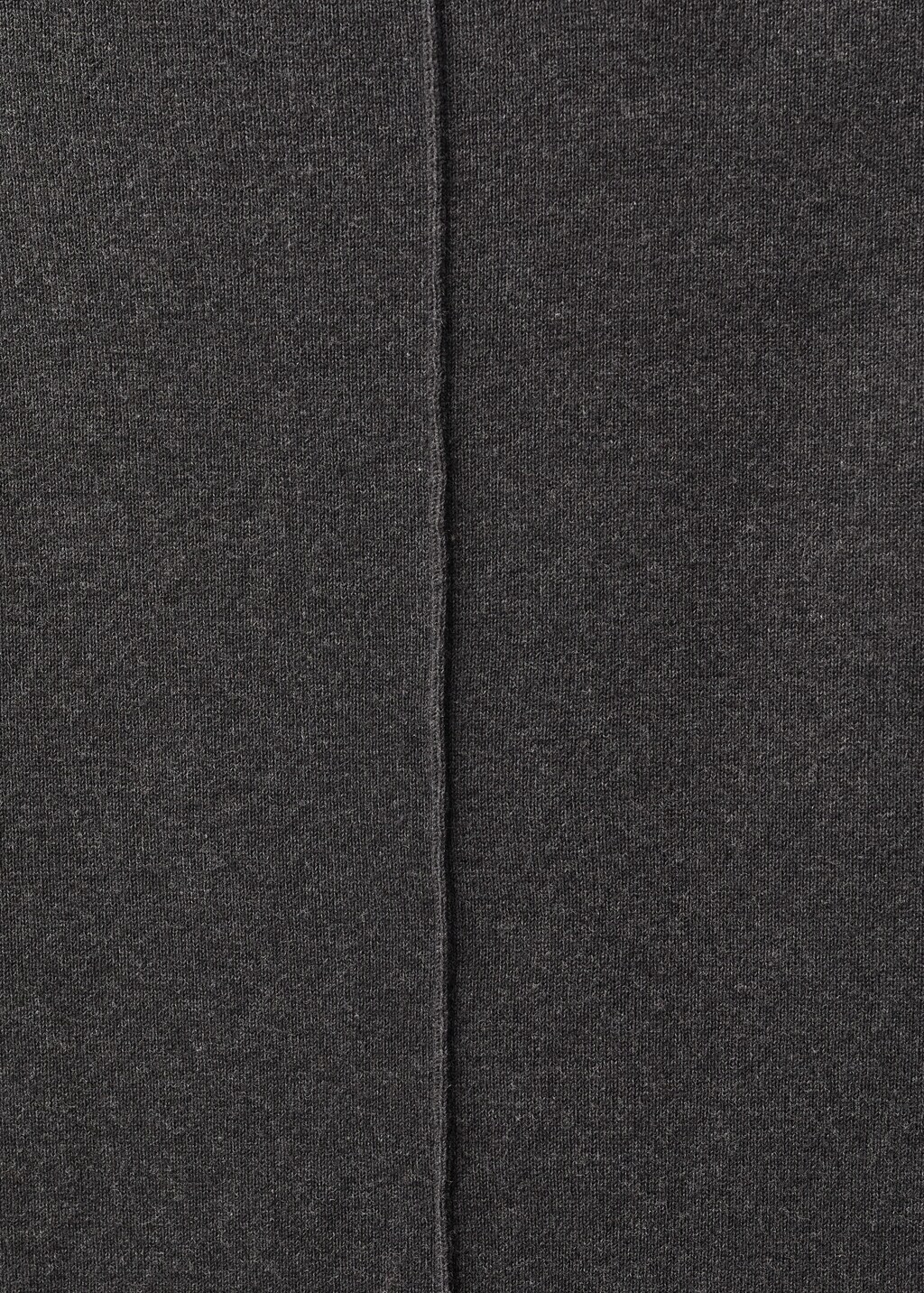 Wool-blend midi-skirt - Charcoal