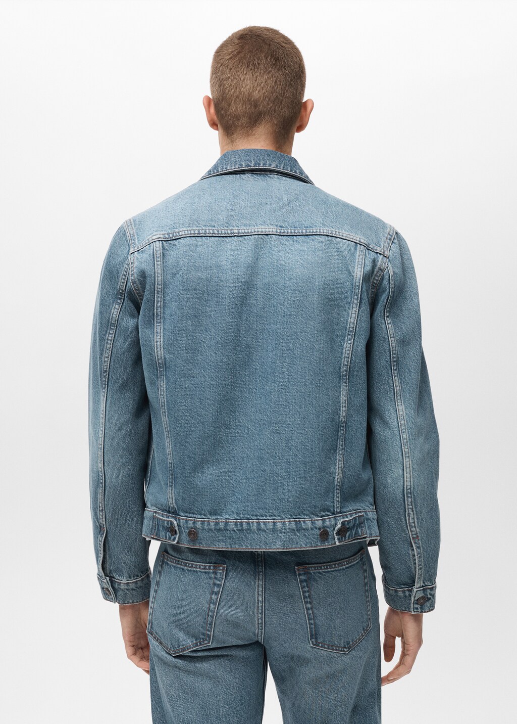 Denim jacket pockets - Light Blue