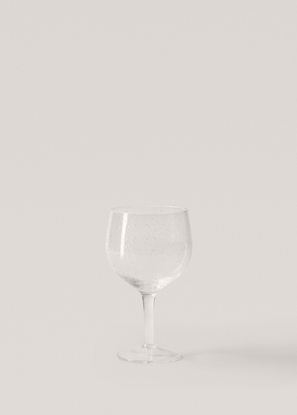 Bubble-design glass - Ice Grey