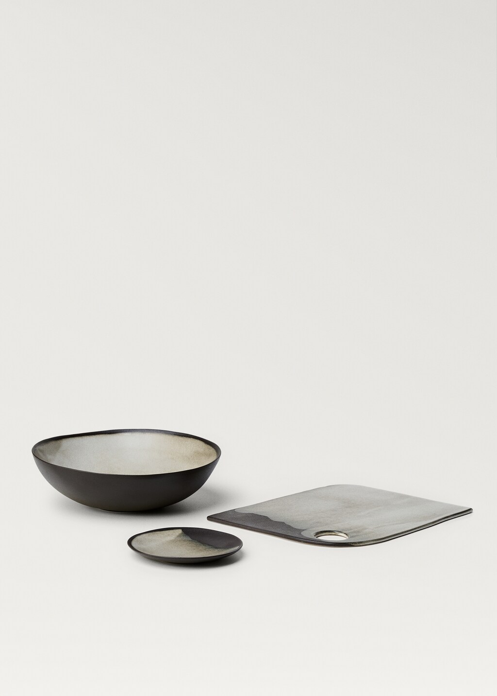 Serving dish zulu - Black