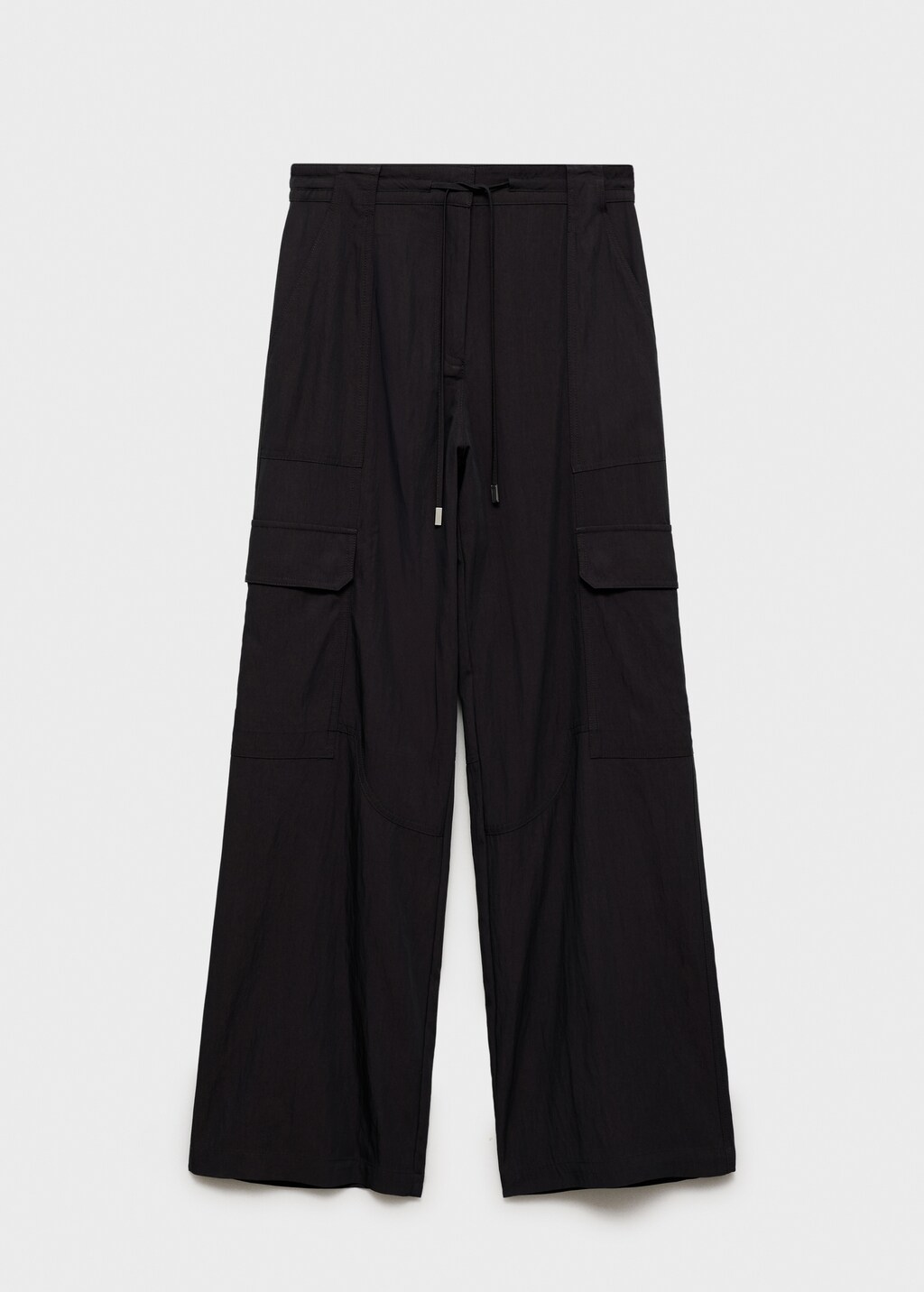 Soft cargo trousers - Charcoal