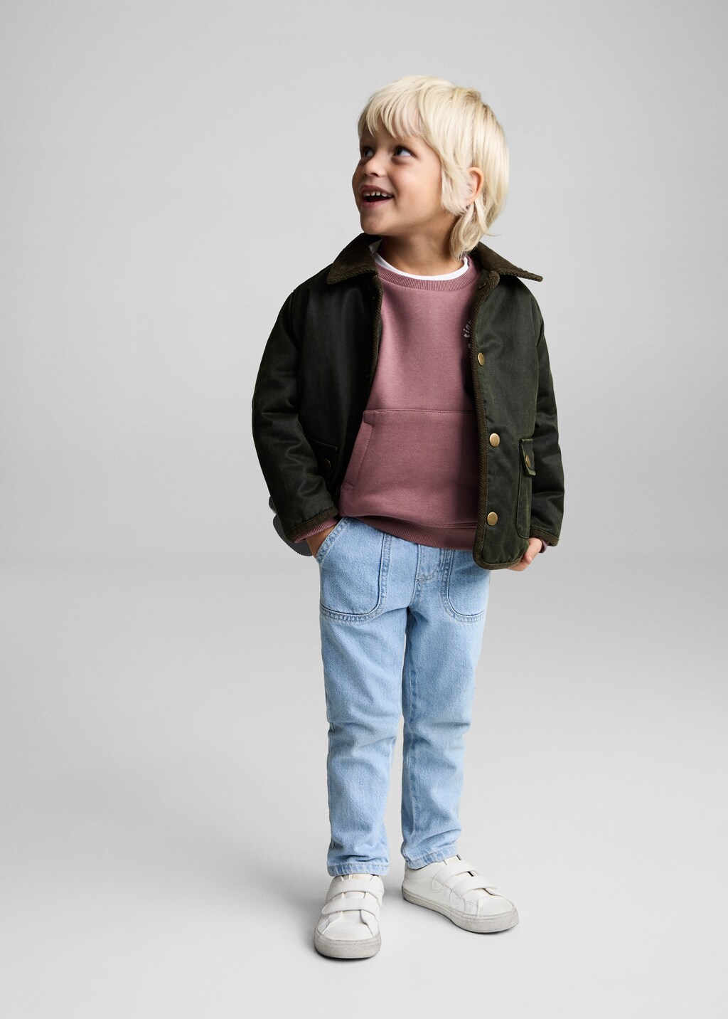 100% cotton sweatshirt - Cherry