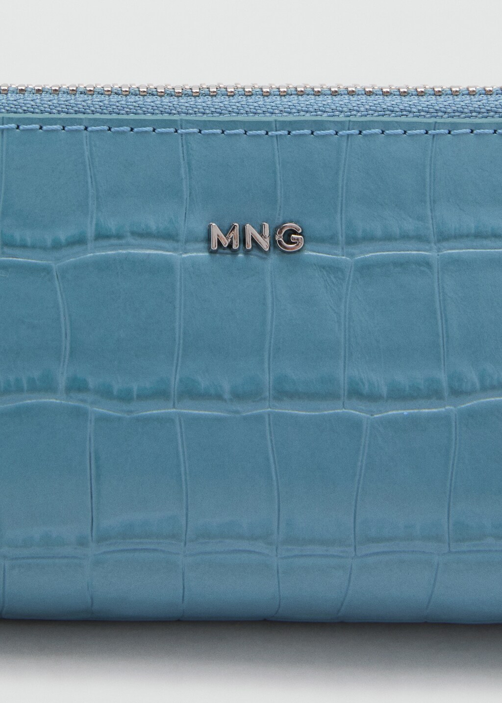 Coco leather-effect case - Blue