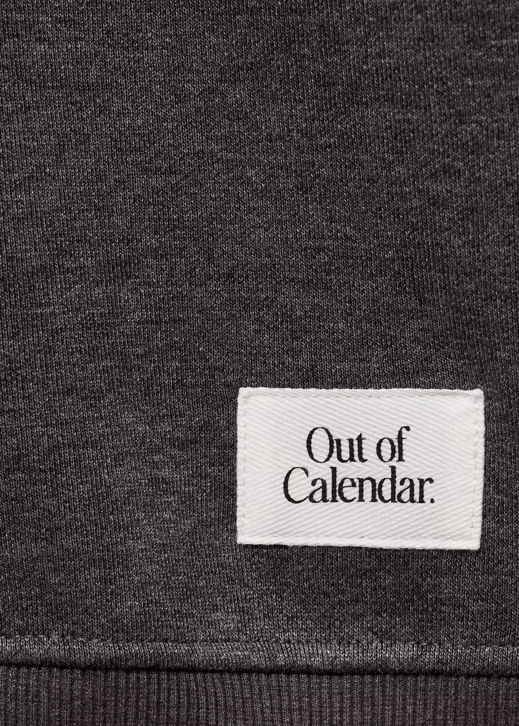 Zipper neck hooded sweatshirt - Medium Heather Grey