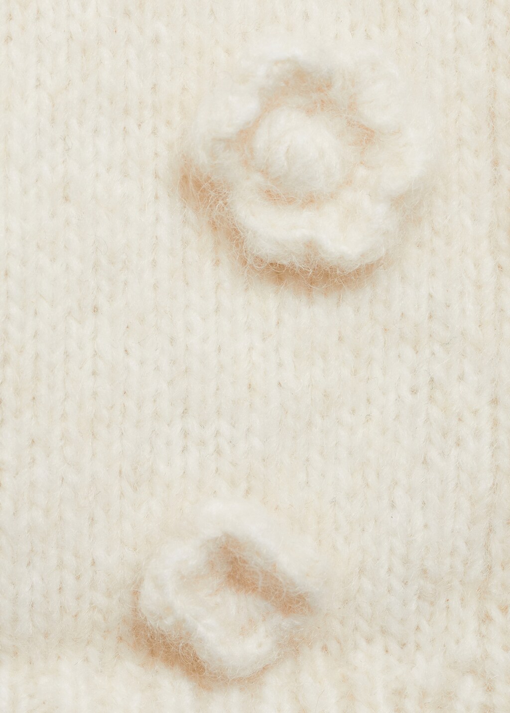 Knitted gilet - Beige