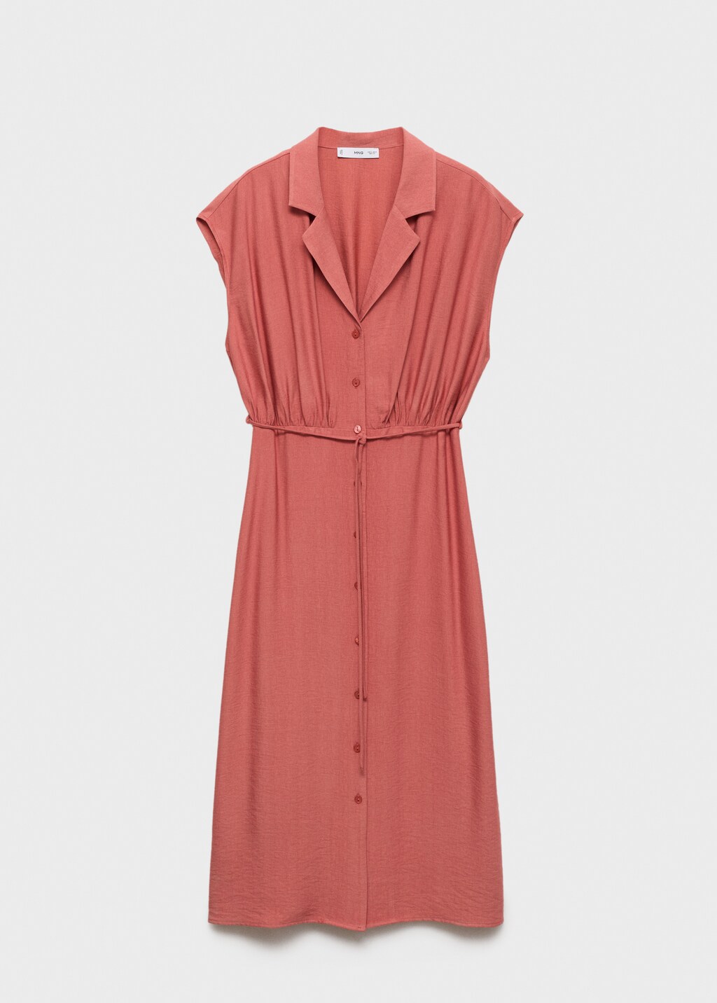 Bow shirt dress - Green