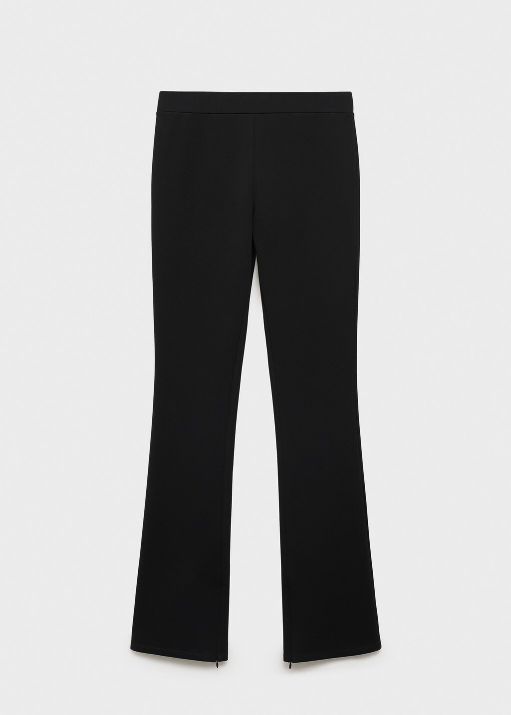 Skinny trousers with openings - Black