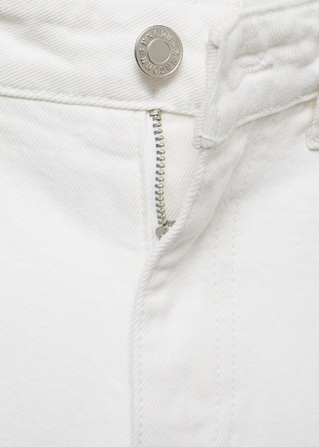 Fiona flared mid-rise jeans - White