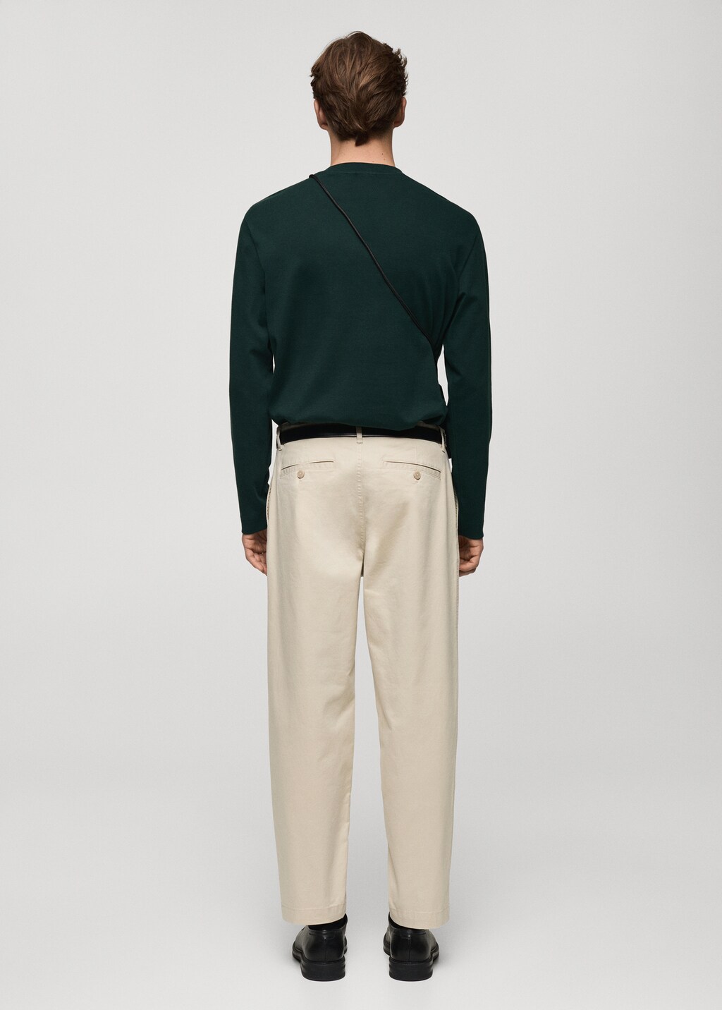 Long sleeve regular fit T-shirt - White