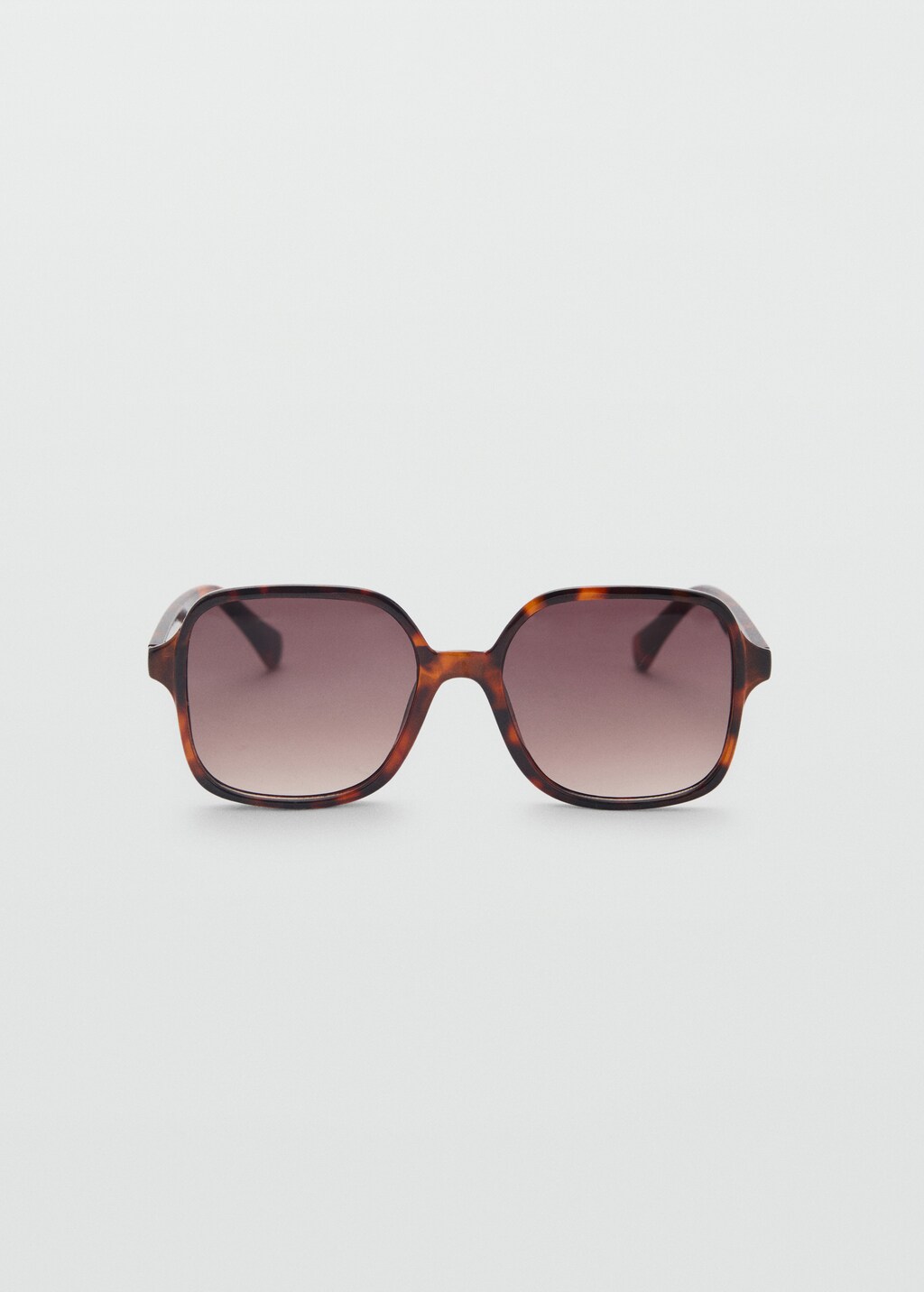 Squared frame sunglasses - Black