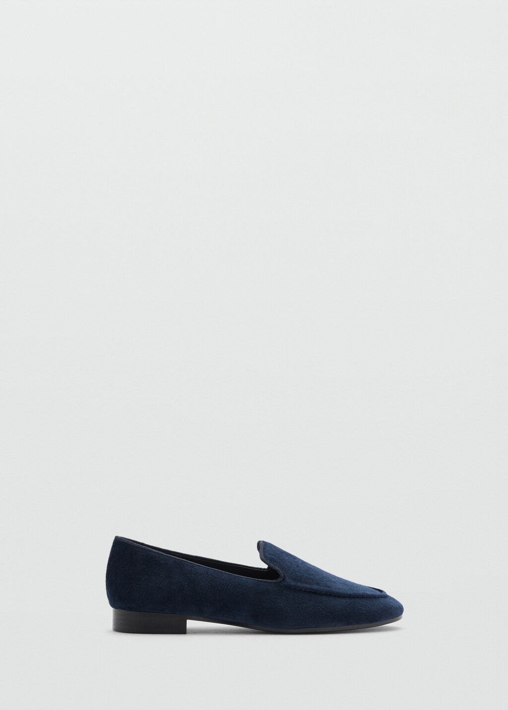 Velvet loafers - Blue