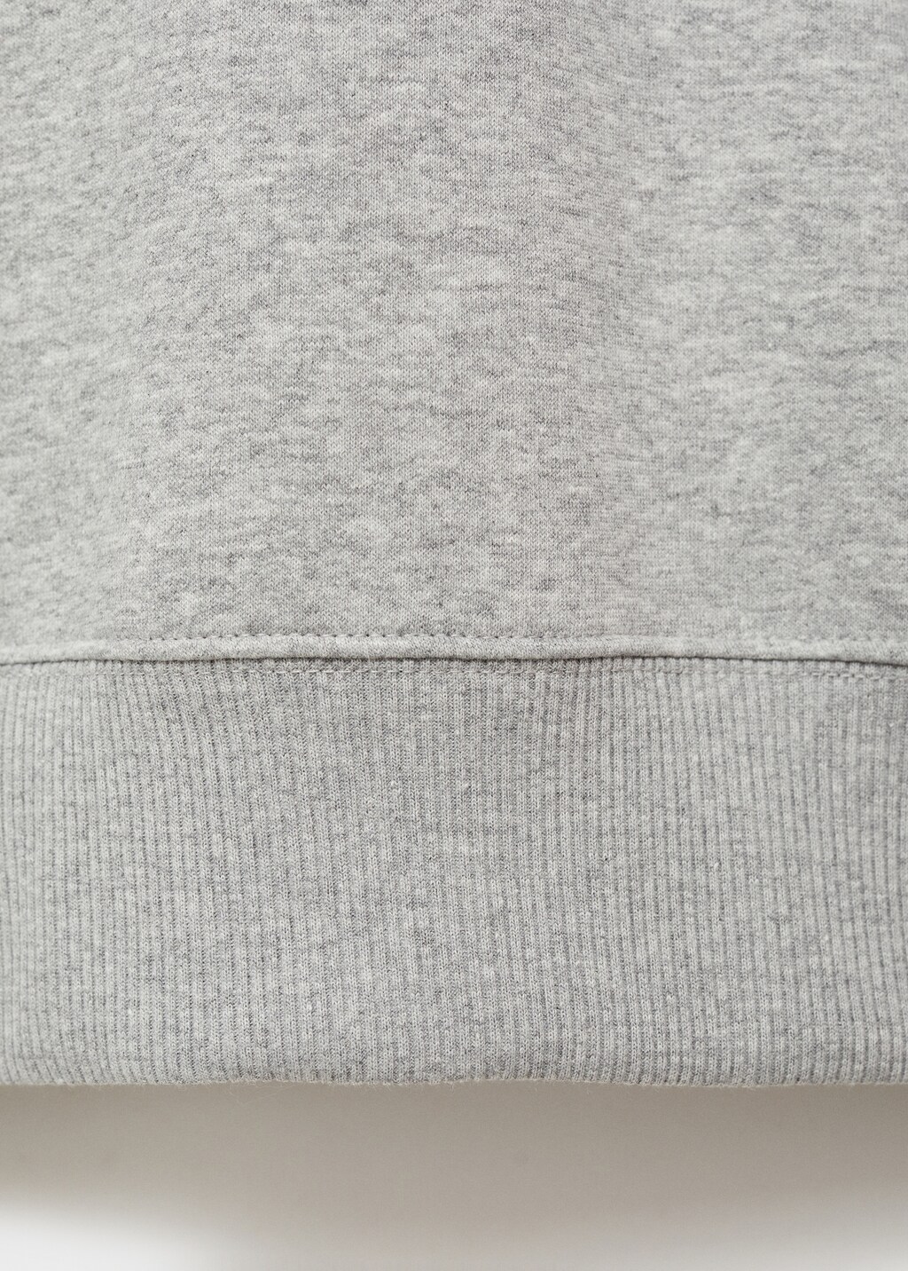 Graphic hooded sweatshirt - Light Heather Grey