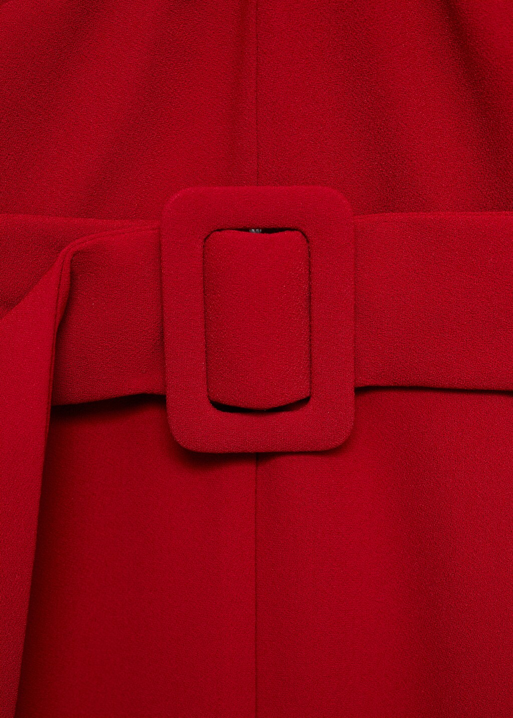 Belt wrap jumpsuit - Wine