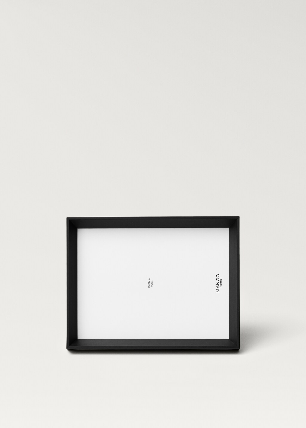 Large bevelled wood frame - Brown