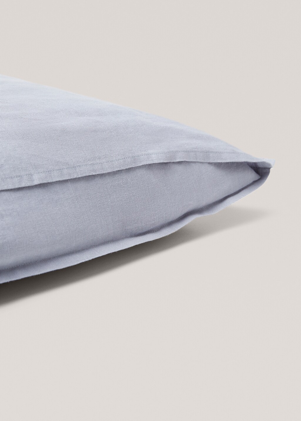 100% linen pillowcase  50X75cm - Medium Brown