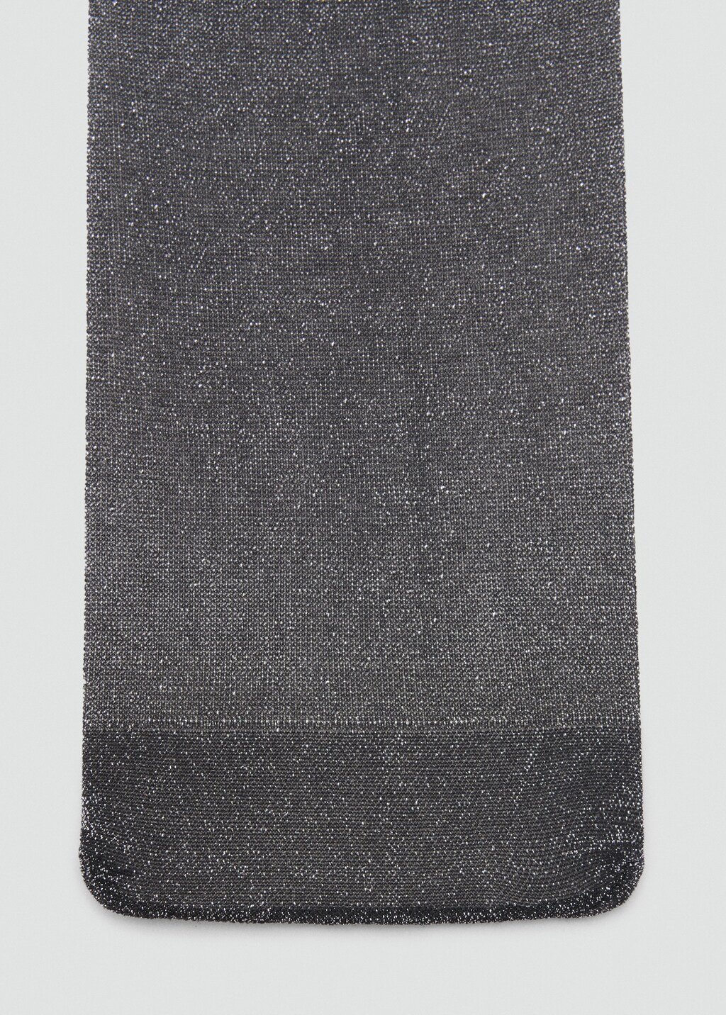 Lurex long socks - Silver